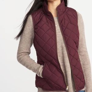 Old Navy Maroon Vest